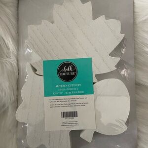 Retired Chalk Couture Autumn Wood Cutouts